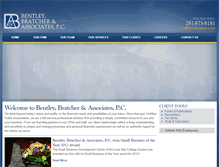 Tablet Screenshot of bentleyassoc.com